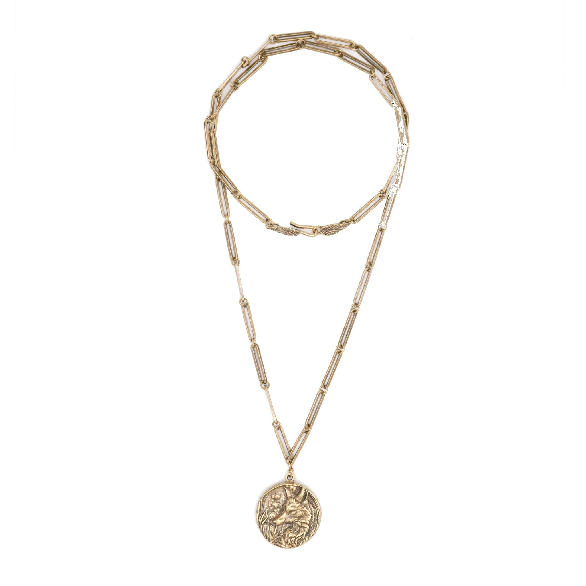 Fox Coin Necklace