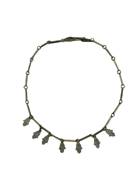 Lucky 7 Hamsa Necklace