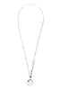 Image of Double Bird Circle Necklace