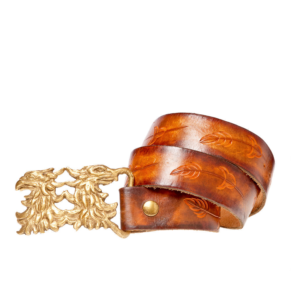 Double Phoenix Head Belt