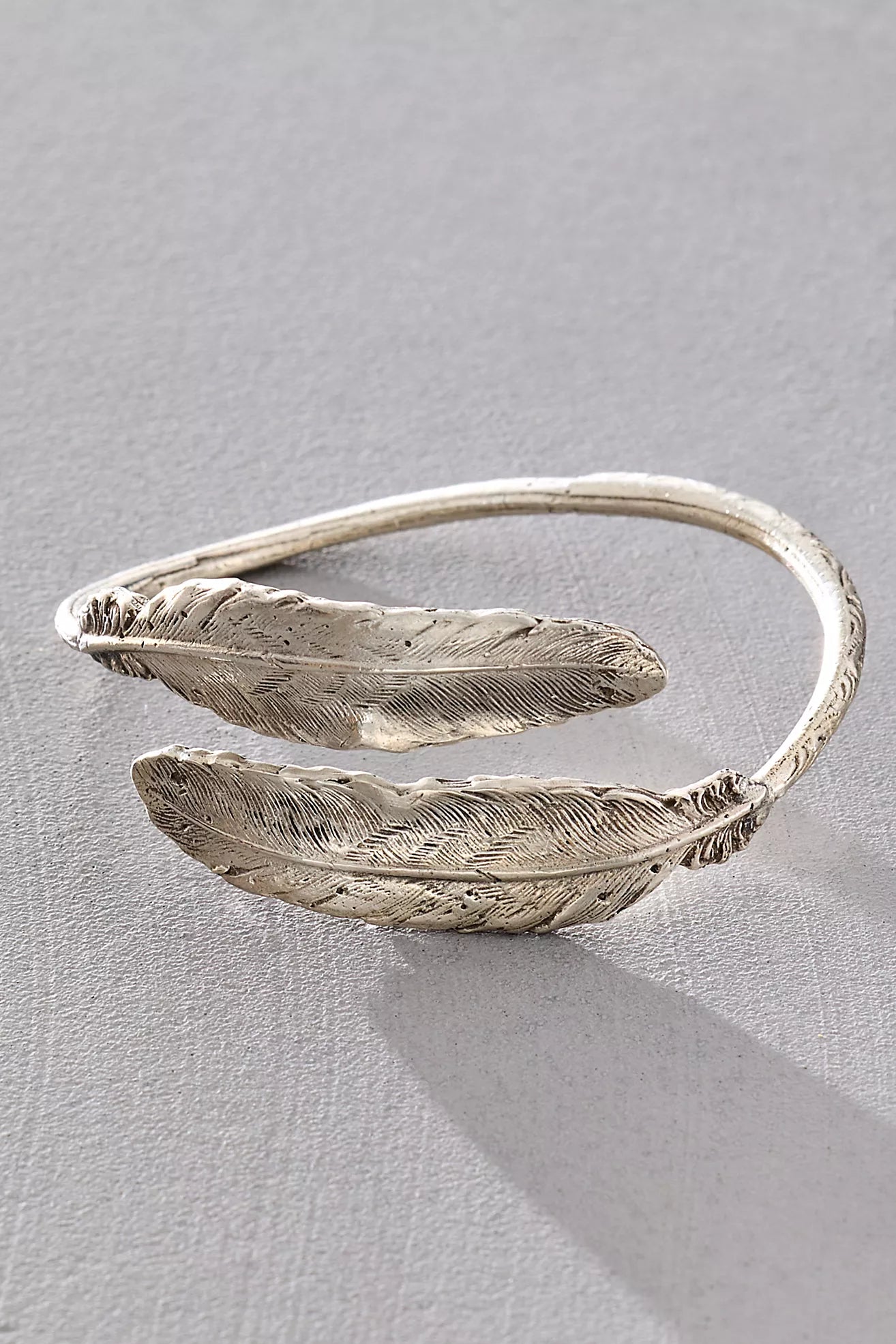 Double Feather Bangle