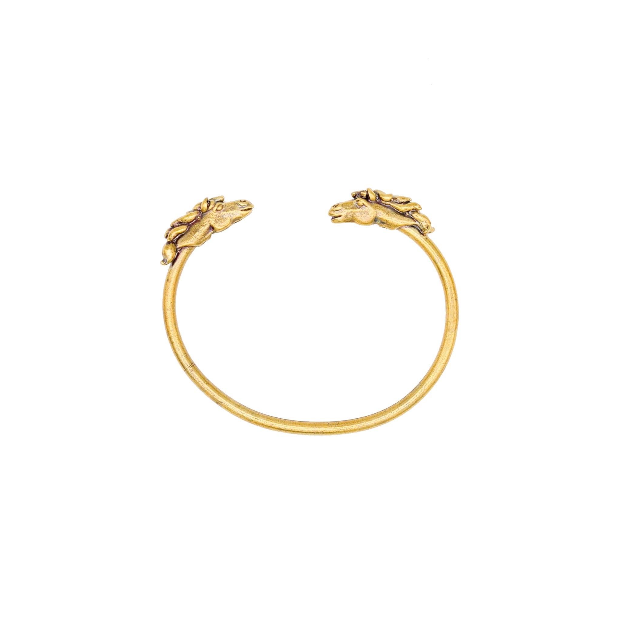 Double Horse Head Bangle