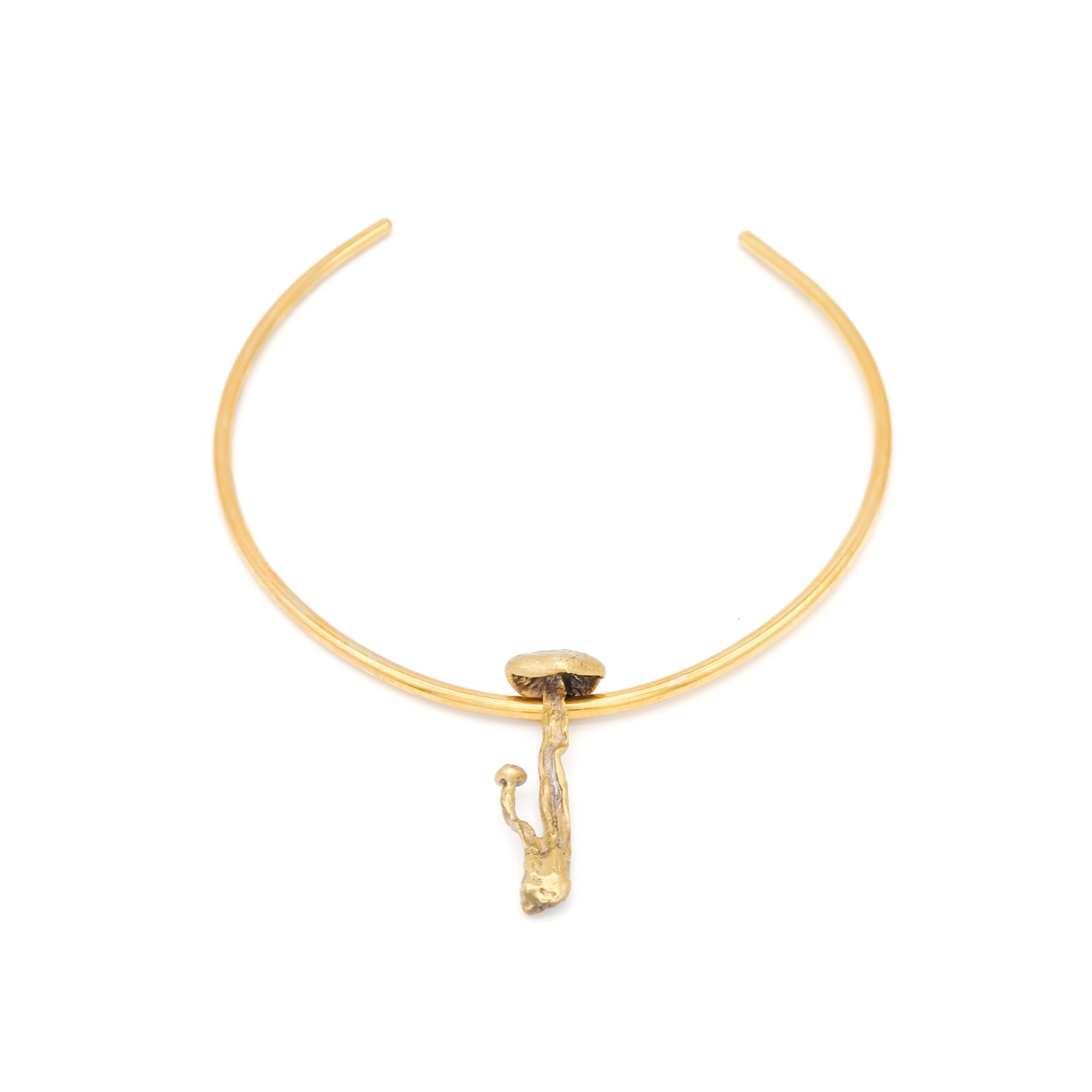 Ojai Jedi "Mother & Child" Mushroom Collar Necklace