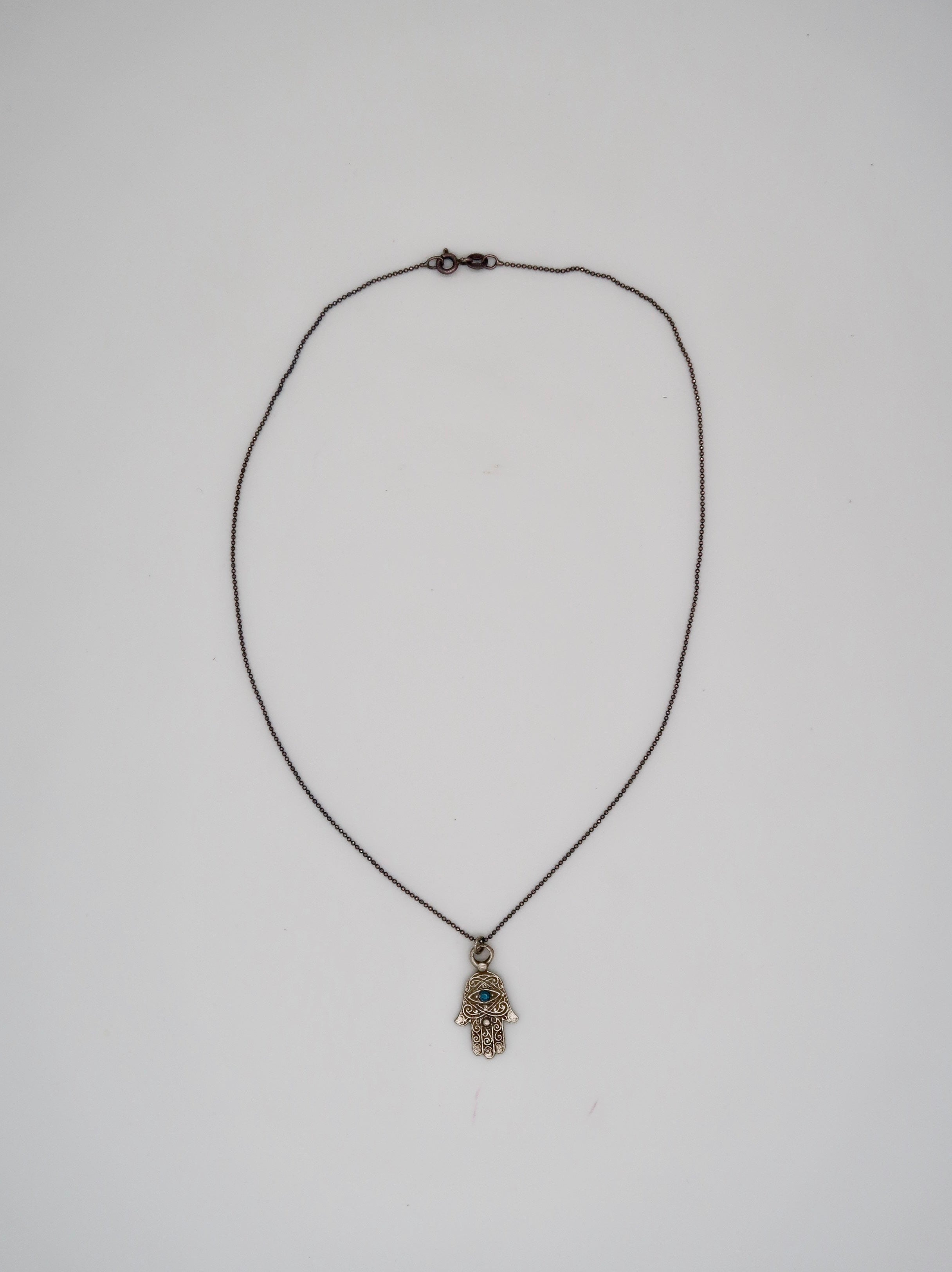 Double-Sided Hamsa Necklace