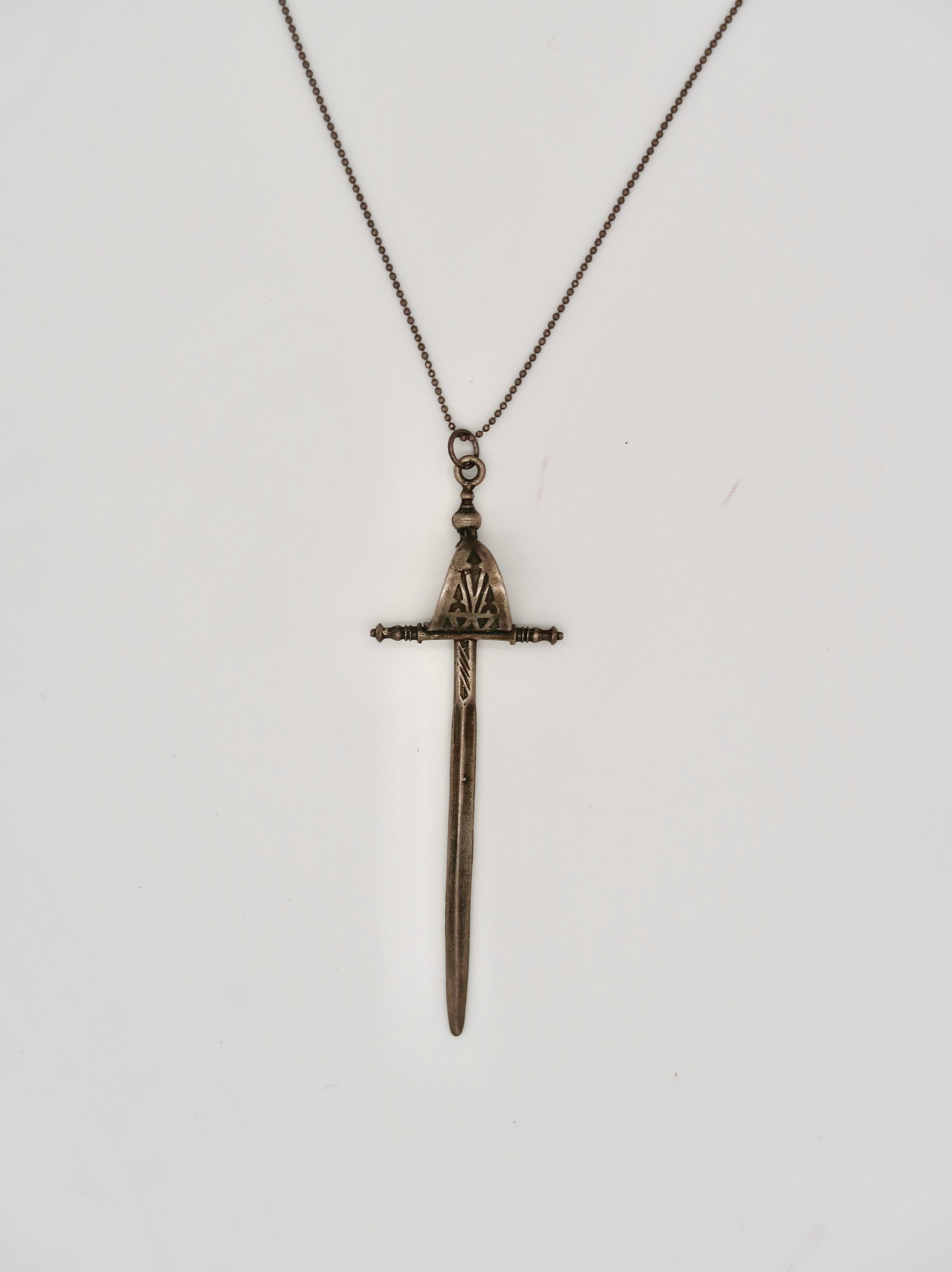 Silver Sword Necklace