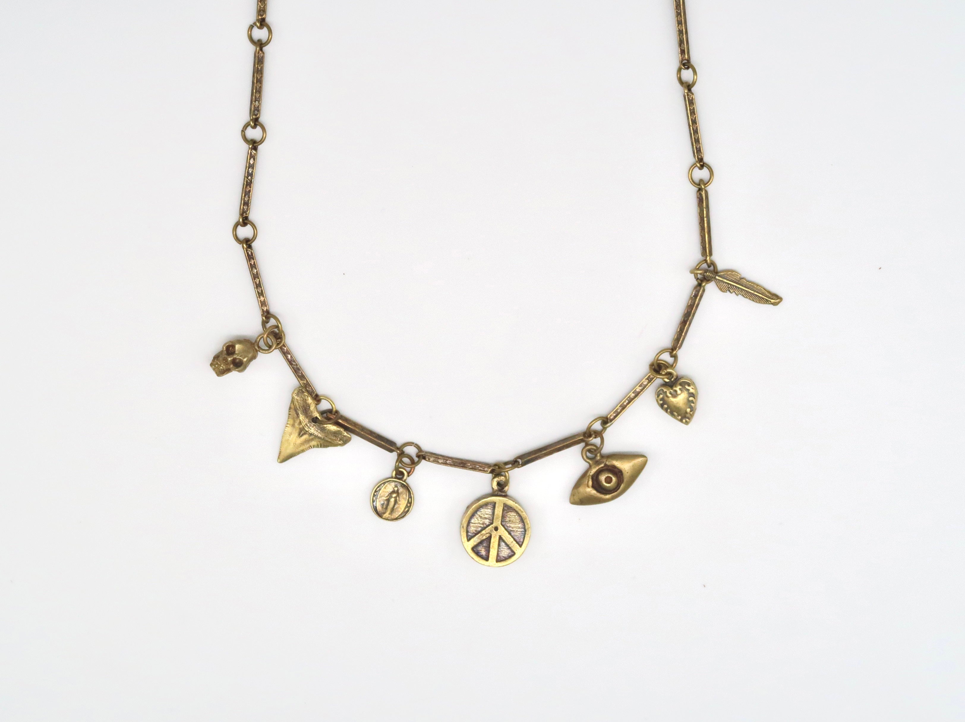 Multi-Charm Medicine Necklace