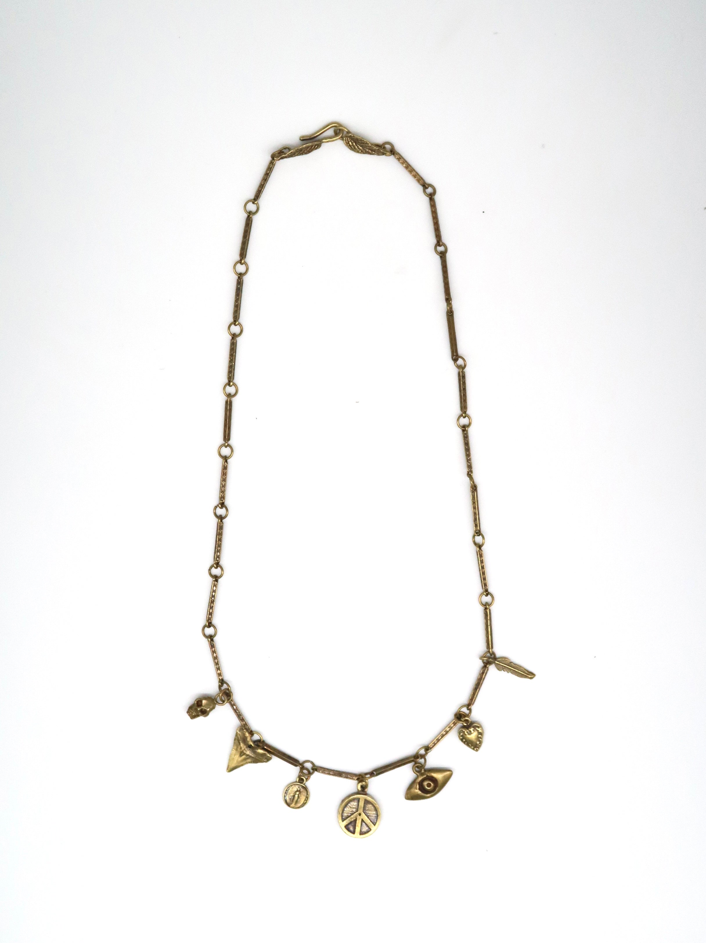 Multi-Charm Medicine Necklace