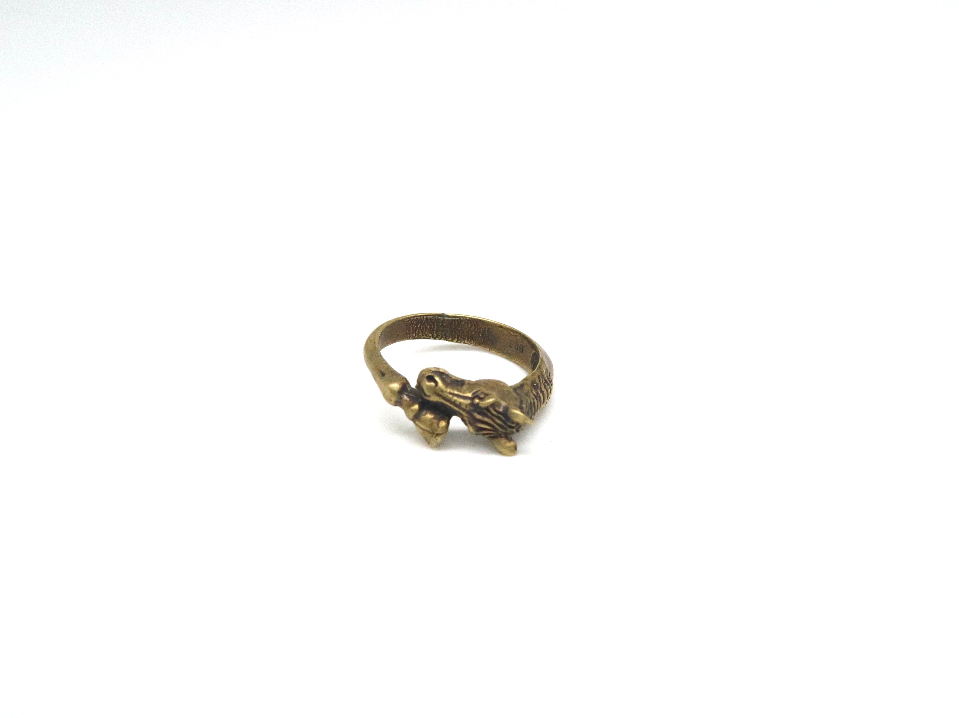 Horse With Hoof Ring