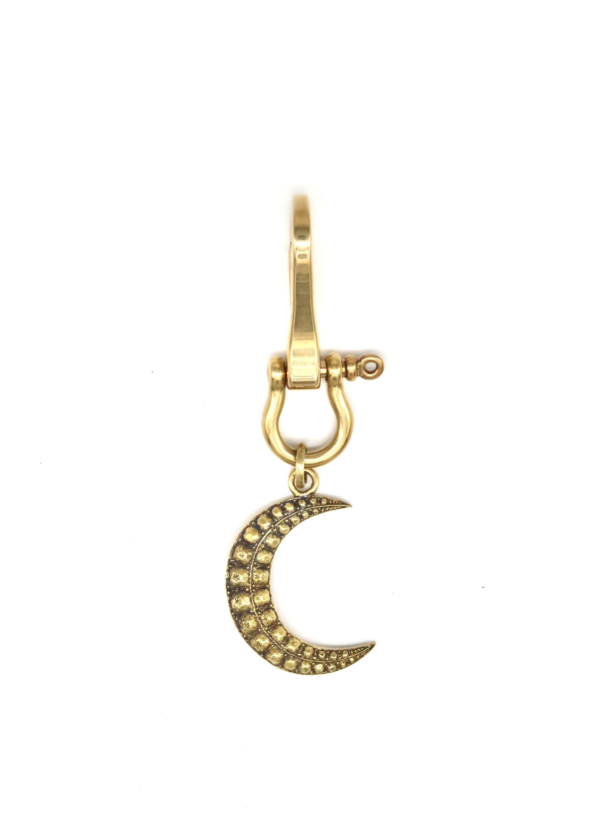 Crescent Moon Keychain