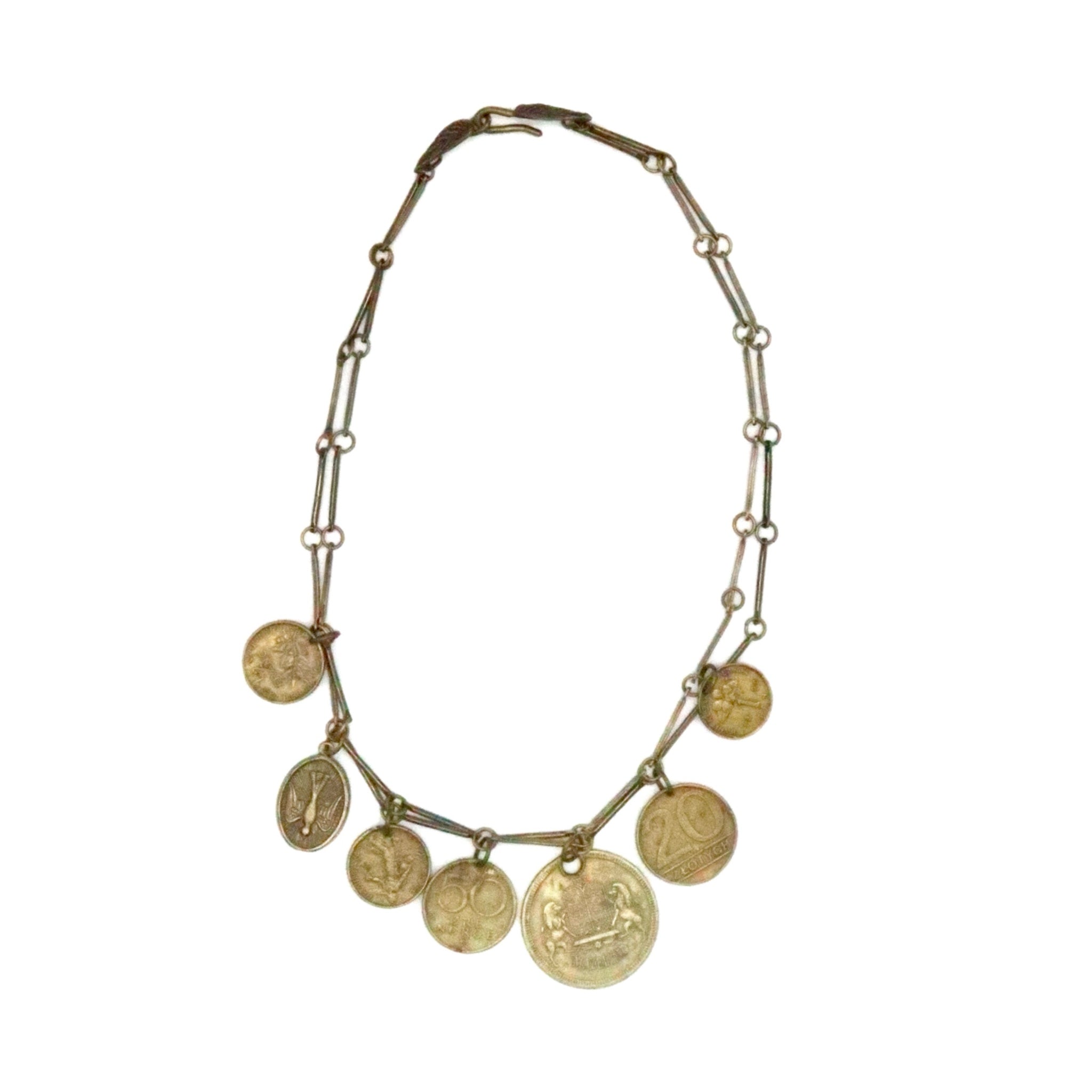 Mystic Coin Charm Necklace