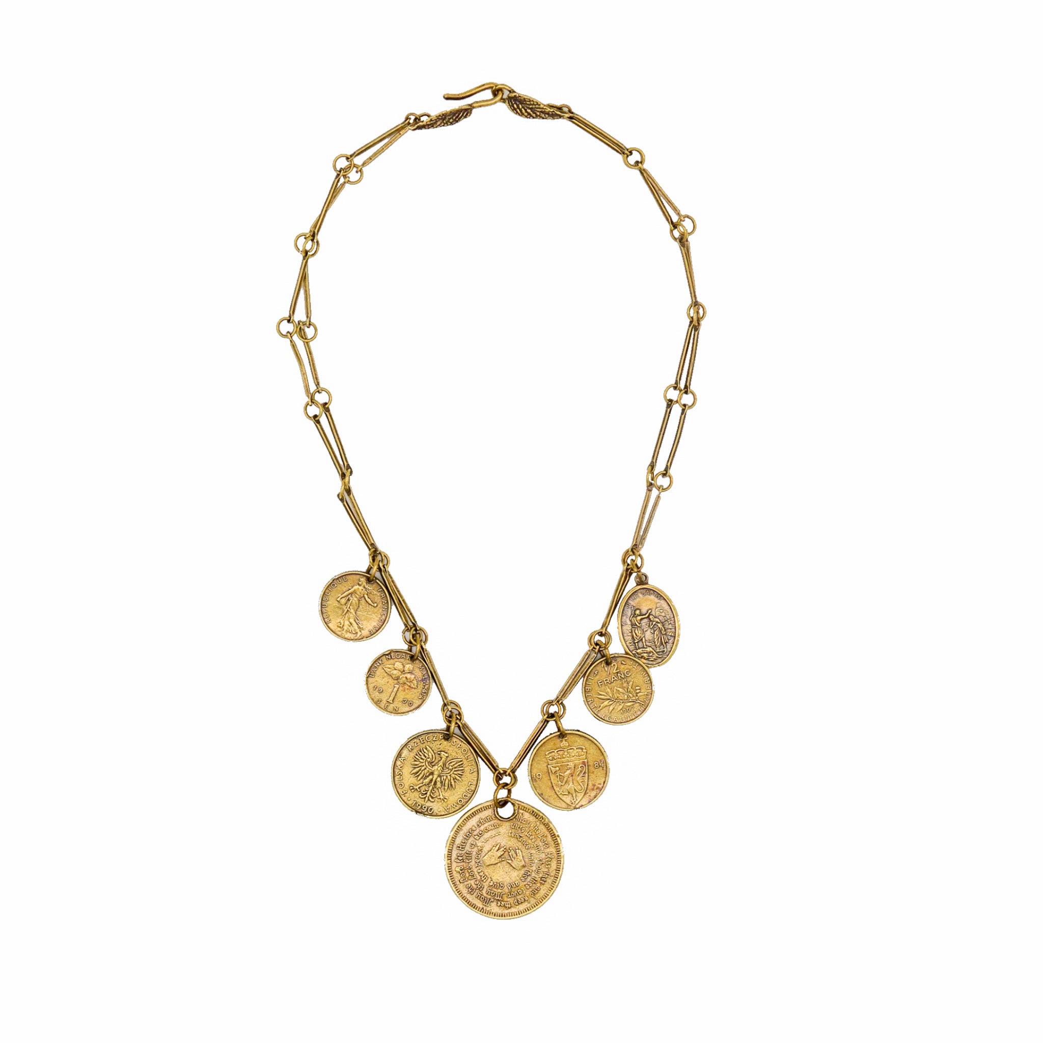 Mystic Coin Charm Necklace