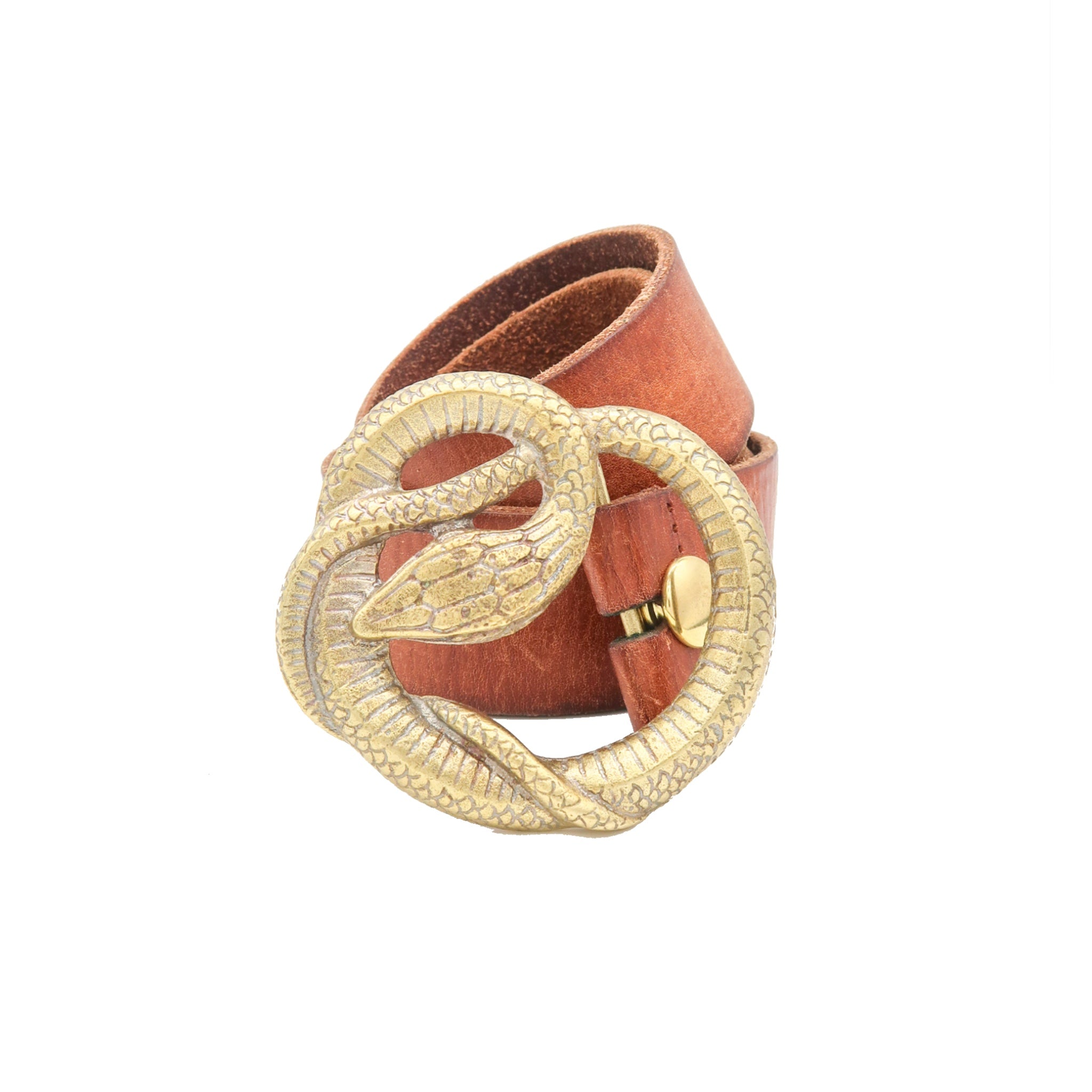 Slithering Round Snake Belt