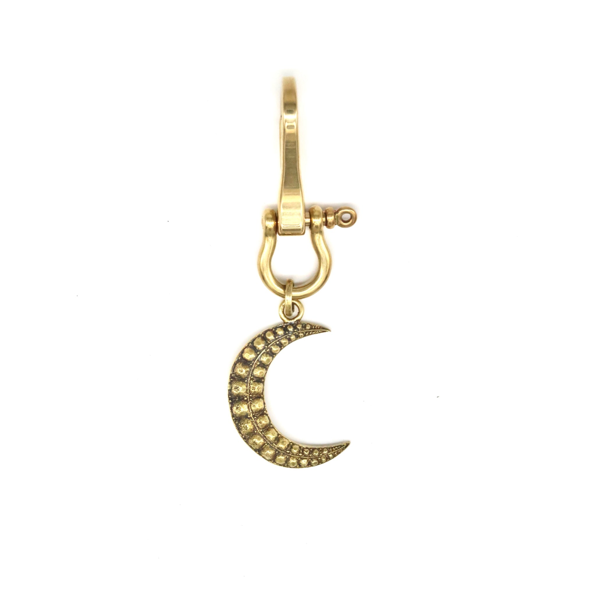 Crescent Moon Keychain / Bag charm