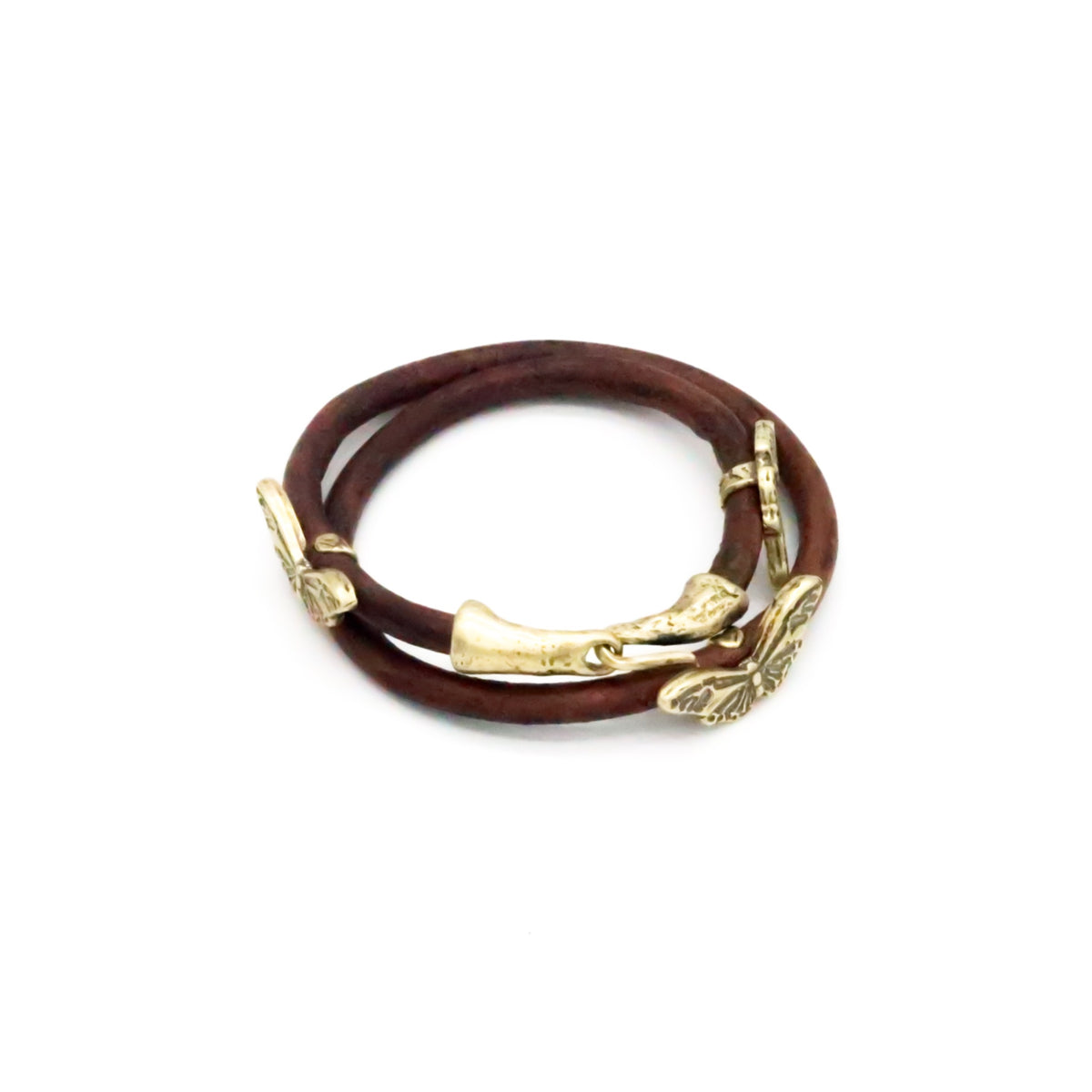 Butterfly Medicine Leather Wrap