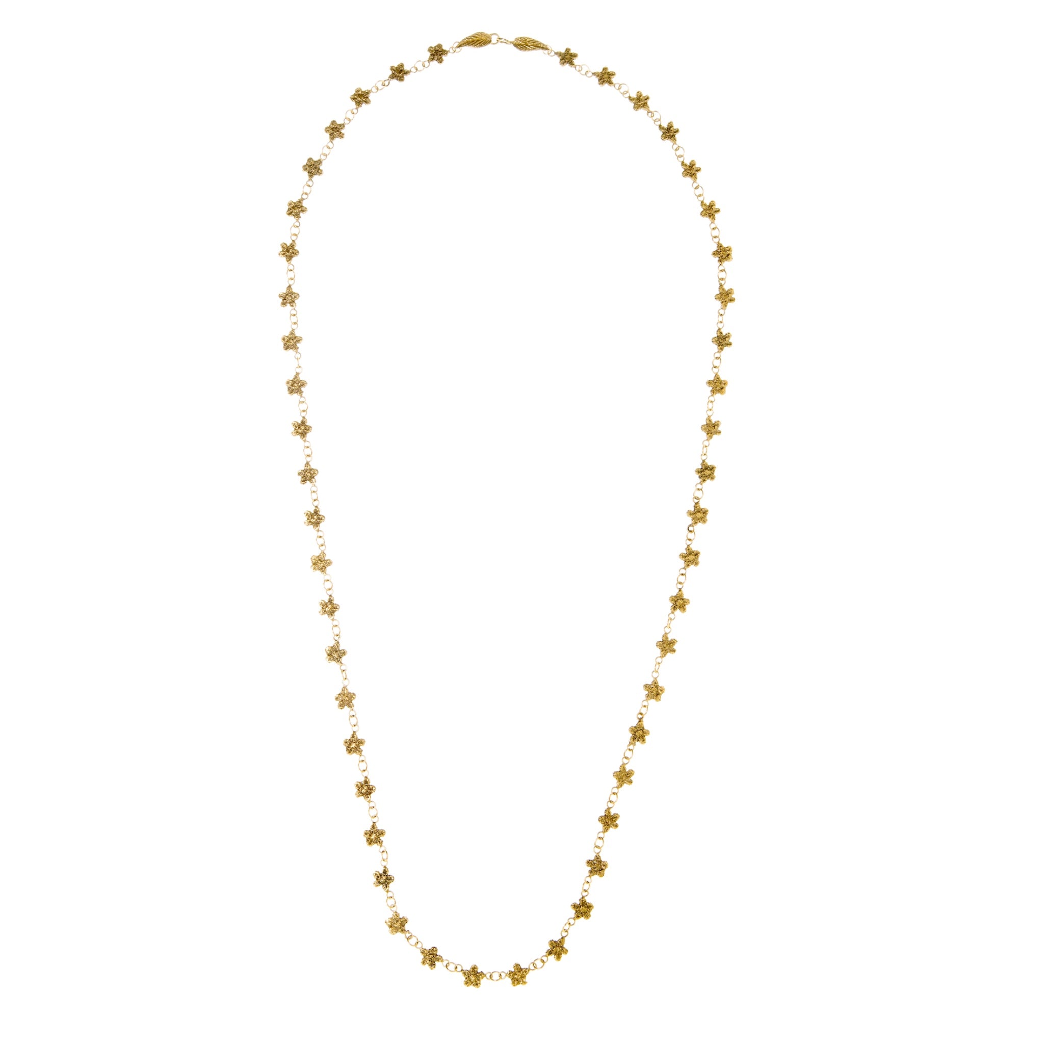 Long Lace Chain Necklace