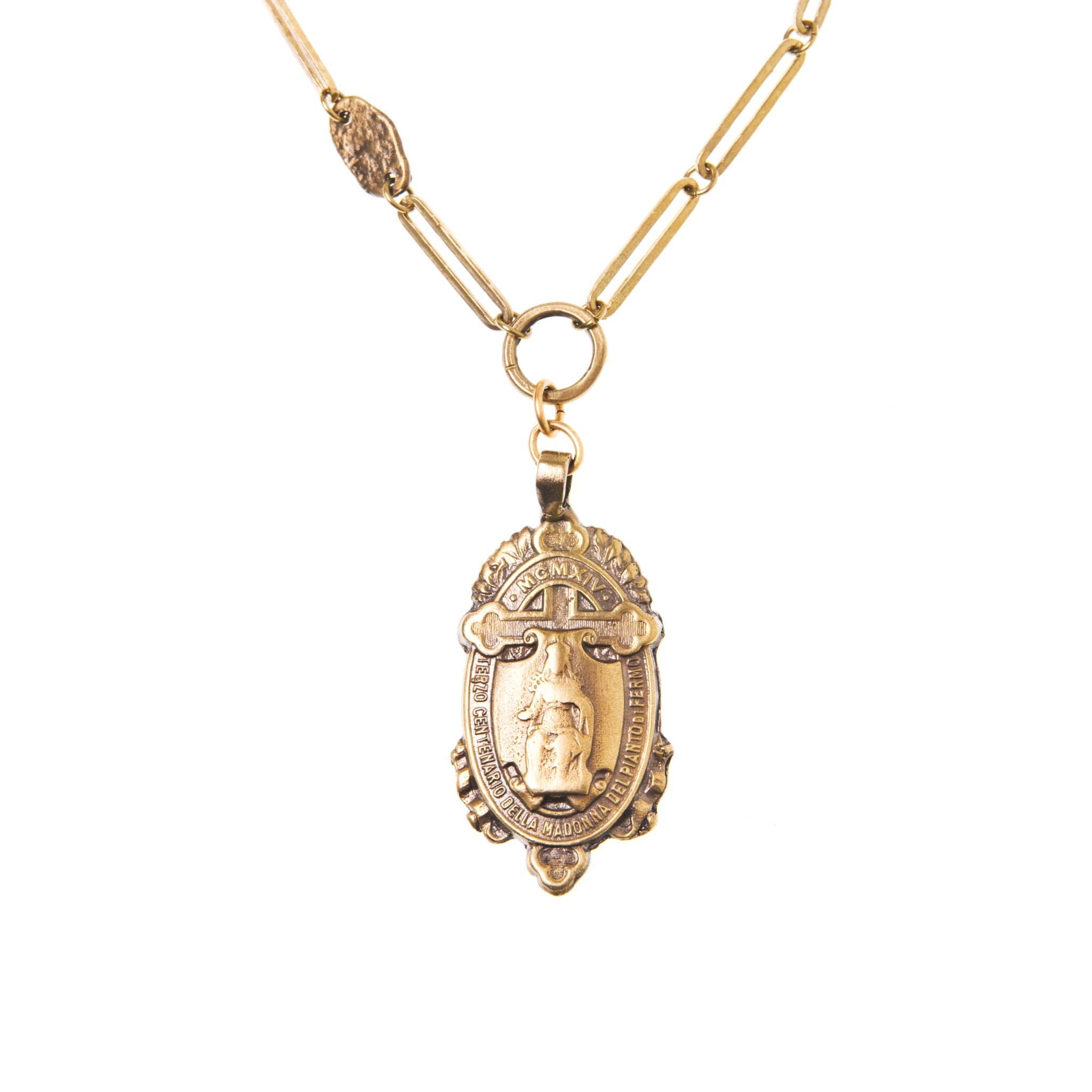 Cross Crest Necklace
