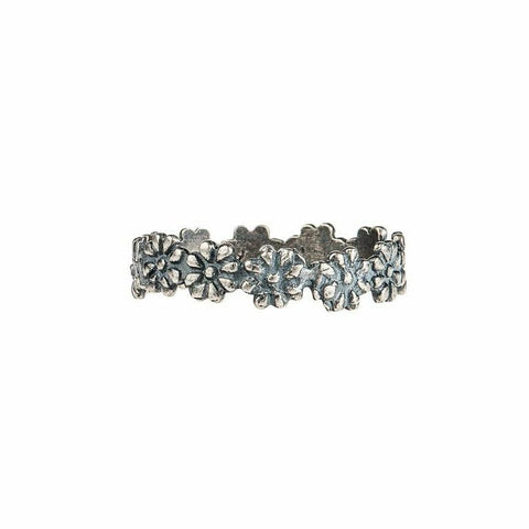 Sterling Silver Daisy Band