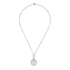 Image of Silver Elizabeth Coin Necklace