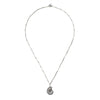 Image of Silver Ammonite Shell Necklace
