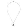 Image of Sterling Silver Ammonite Shell Necklace