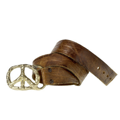 Peace Sign Belt