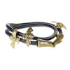 Image of Three Bees Double Wrap Necklace
