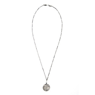 Sterling Victory Coin Necklace