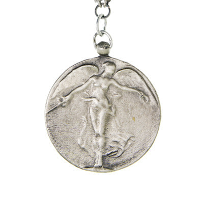 Sterling Victory Coin Necklace