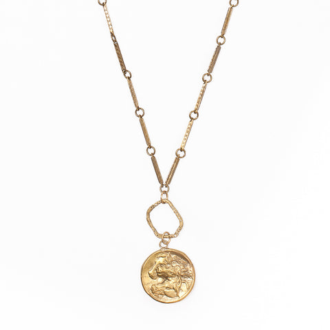 Horses Coin Necklace