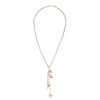 Image of Shark Teeth & Vintage Chain Lariat