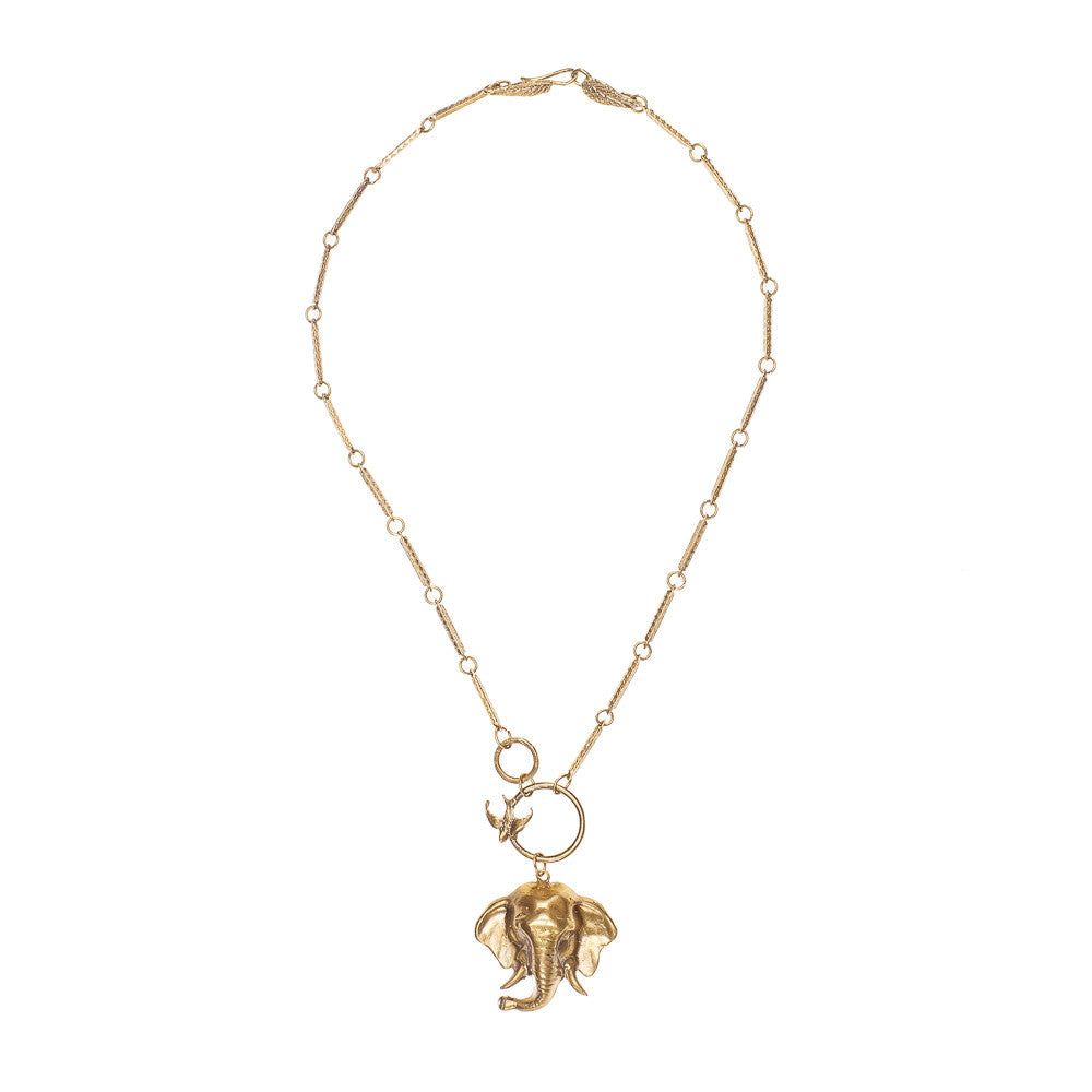Elephant trap necklace clearance