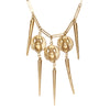 Image of Scarab & Spikes Necklace