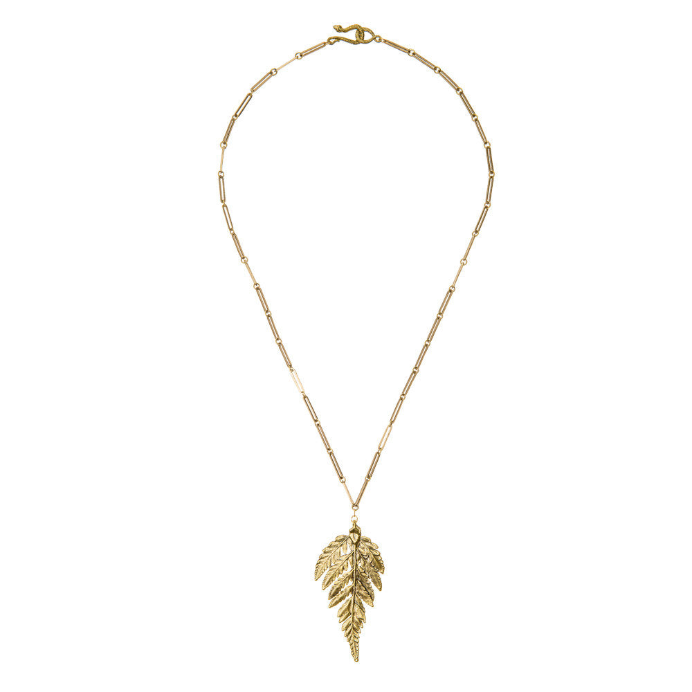 Large Fern Necklace