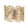 Image of French Buckle Cuff with Druzy Crystal