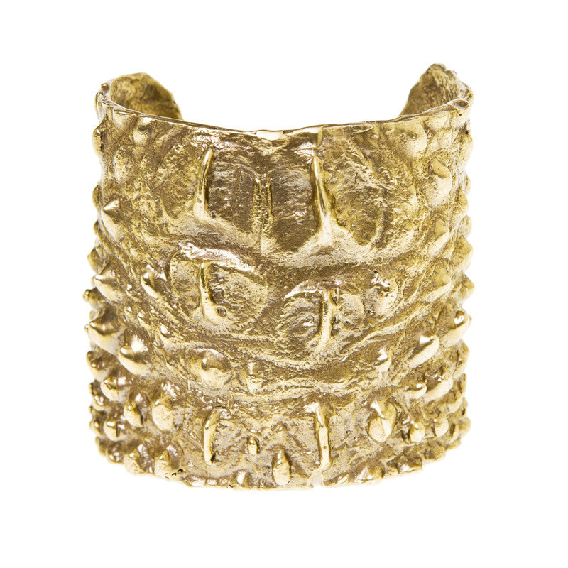 Crocodile Textured Cuff