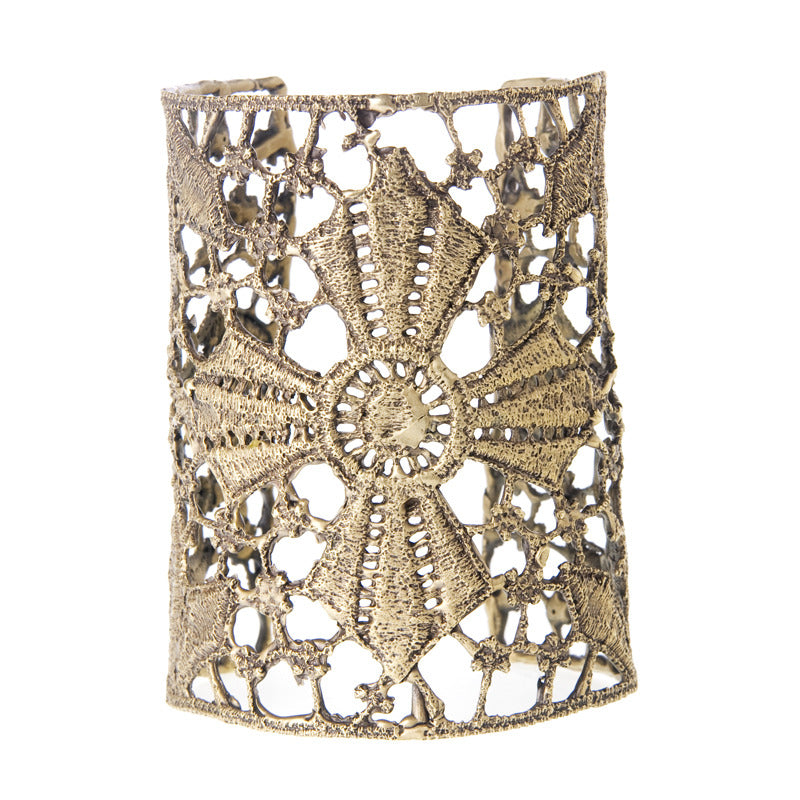 Maltese Cross Lace Cuff