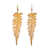 Image of Long Redwood Fern Earrings