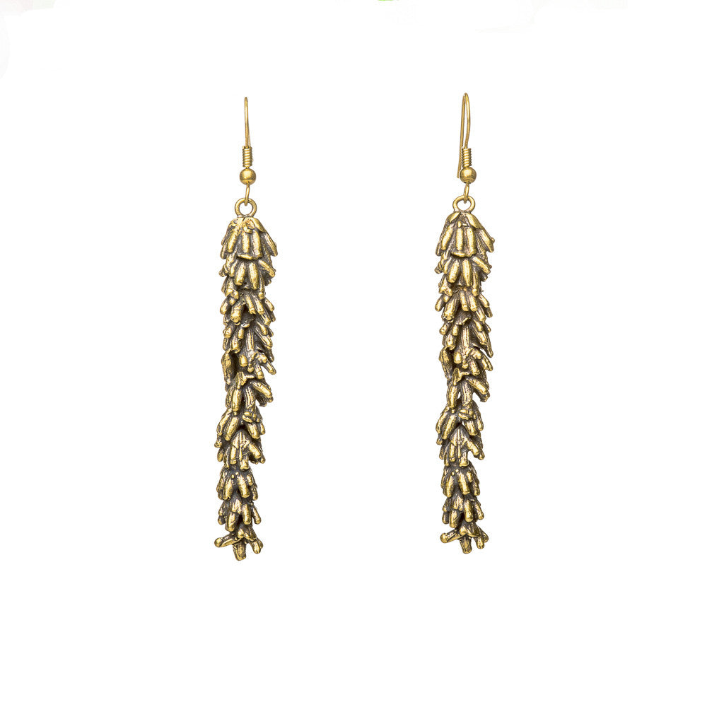 Lavender Shoulder Duster Earrings