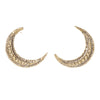 Image of Large Crescent Moon Stud