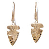 Image of Arrowhead with Crystal Earrings
