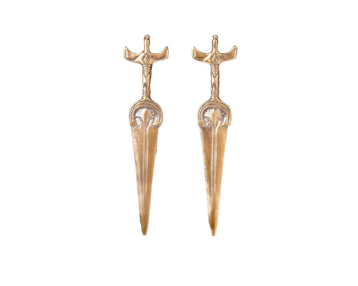 Sword Earrings