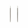 Image of Sterling Silver Stingray Barb Spear Earrings