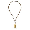 Image of Large Arrow on Braided Deer Leather