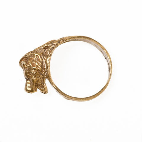 Lion with Tail Ring