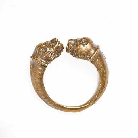 Double Headed Dog Ring
