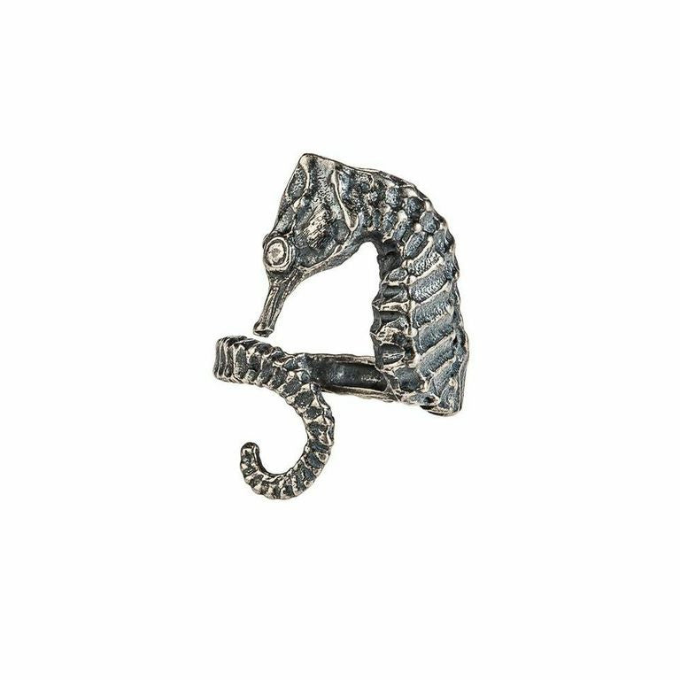 Sterling Silver Seahorse Ring