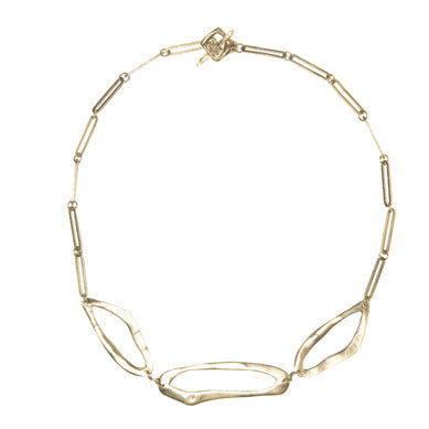 Three African Link Necklace
