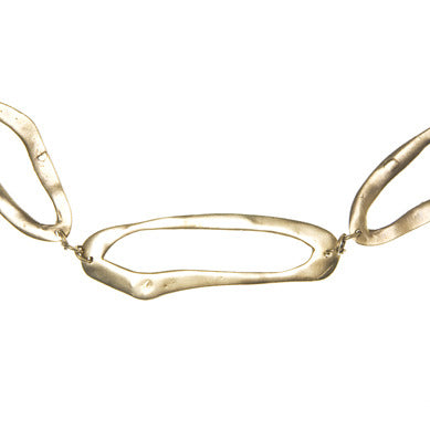 Three African Link Necklace