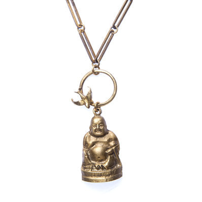 Lucky Large Buddha Necklace