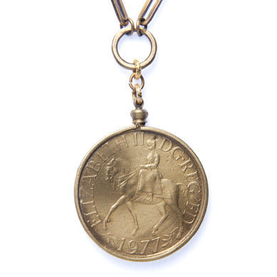 Elizabeth Coin Necklace